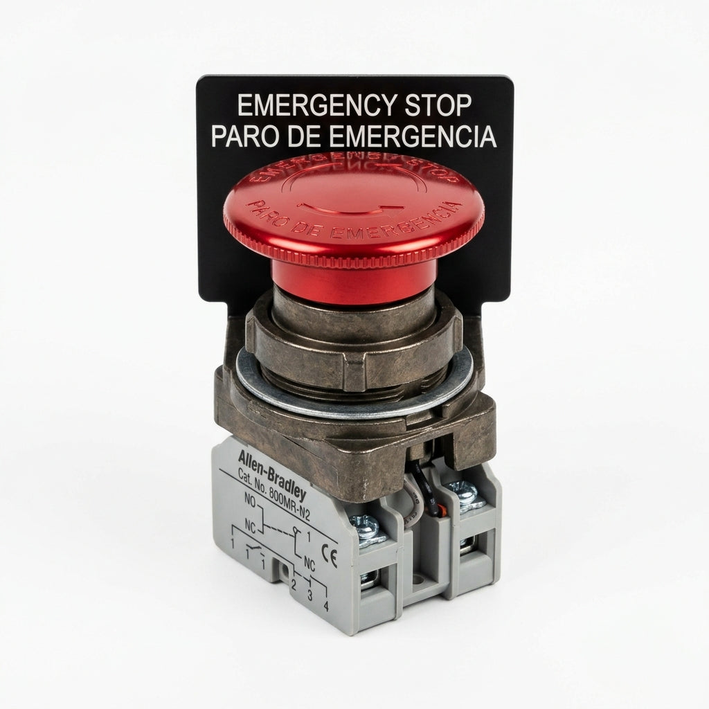 ALLEN-BRADLEY 800MR-W17 BOTONES PULSADORES BOTONERAS Y ACCESORIOS