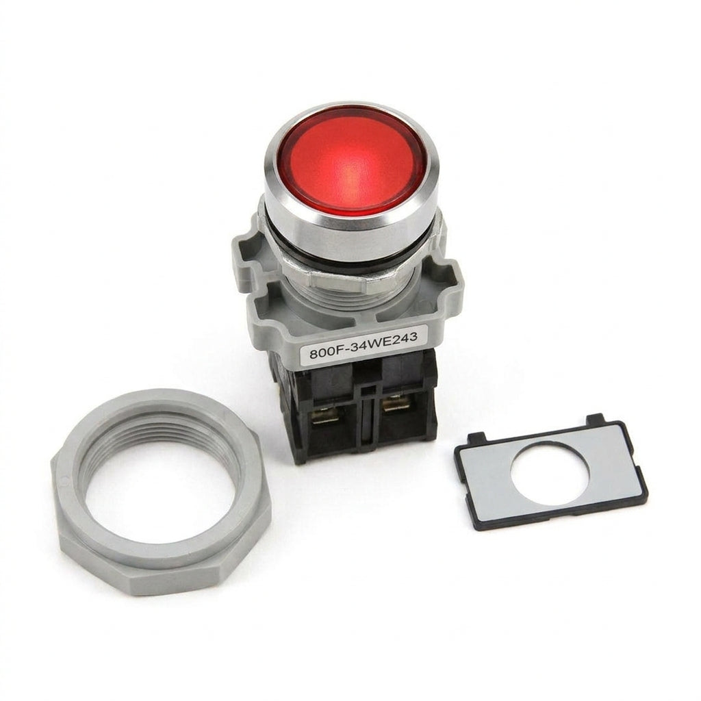 ALLEN-BRADLEY 800F-34WE243 BOTONES PULSADORES BOTONERAS Y ACCESORIOS