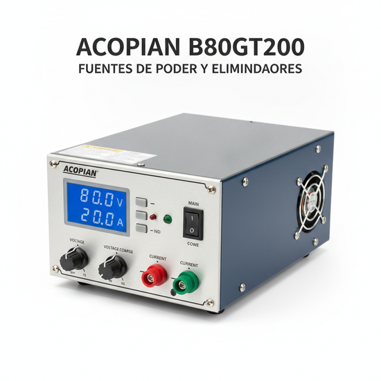 ACOPIAN B80GT20 FUENTES DE PODER Y ELIMINADORES