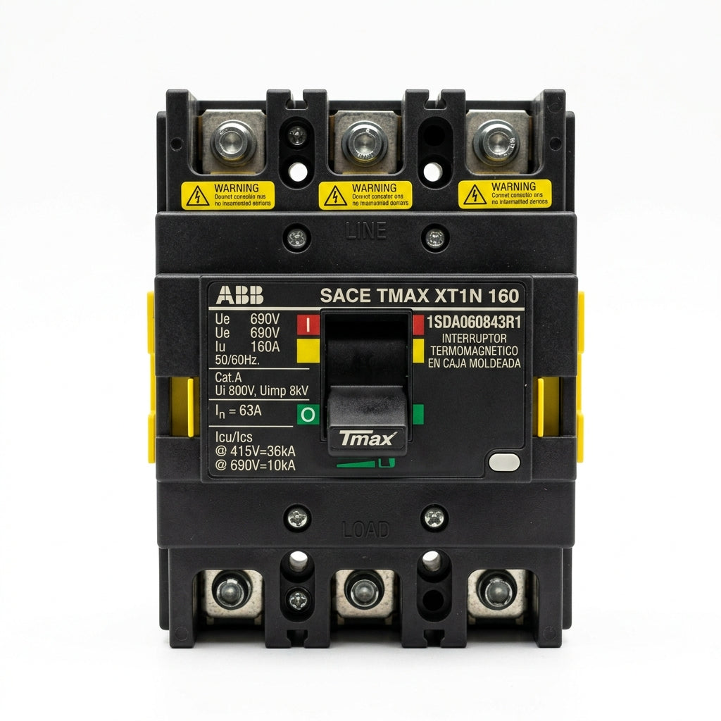 ABB 1SDA060843R1 INTERRUPTORES TERMOMAGNETICOS EN CAJA MOLDEADA