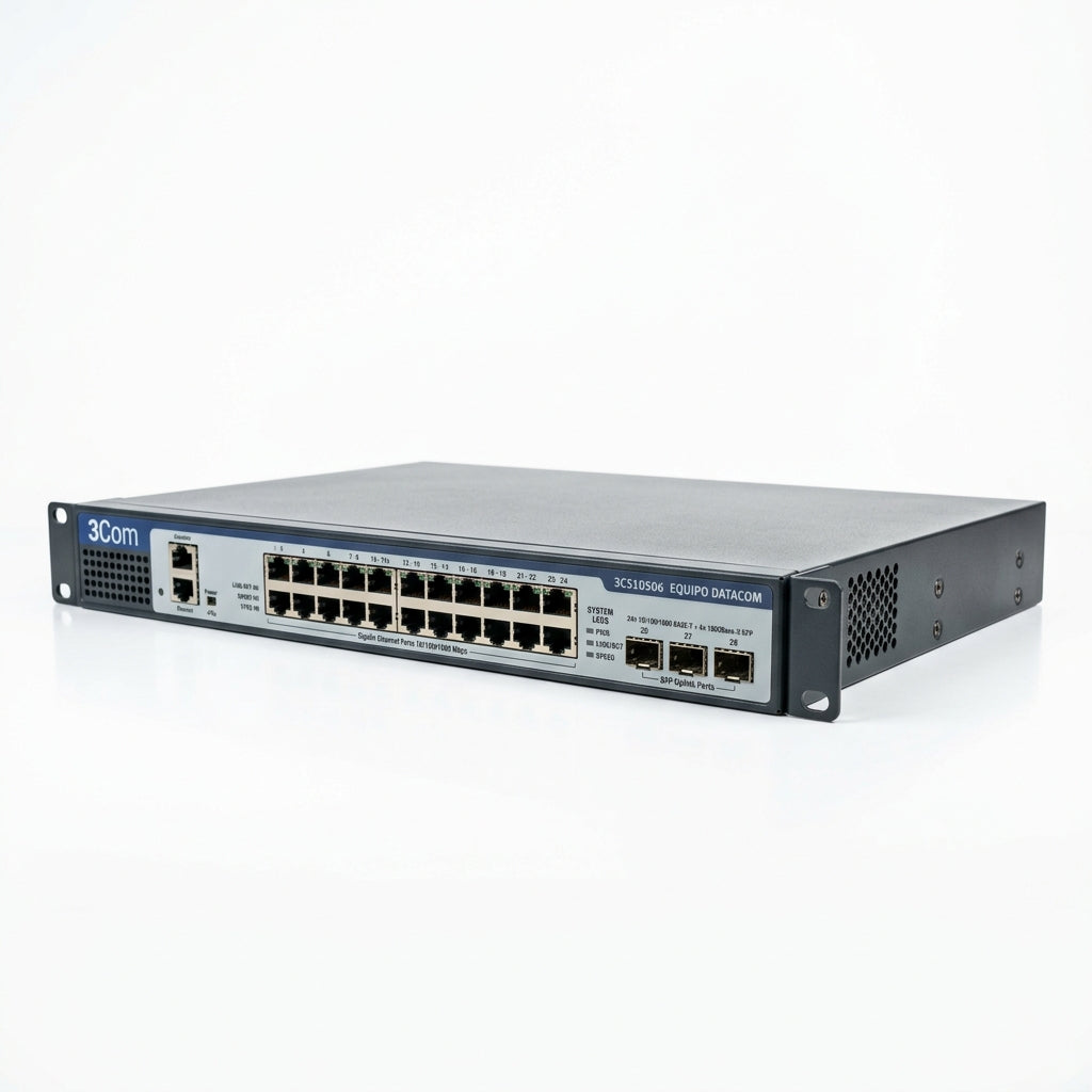 3COM 3C510506 EQUIPO DATACOM (REDES Y CABLEADO ESTRUCTURADO)