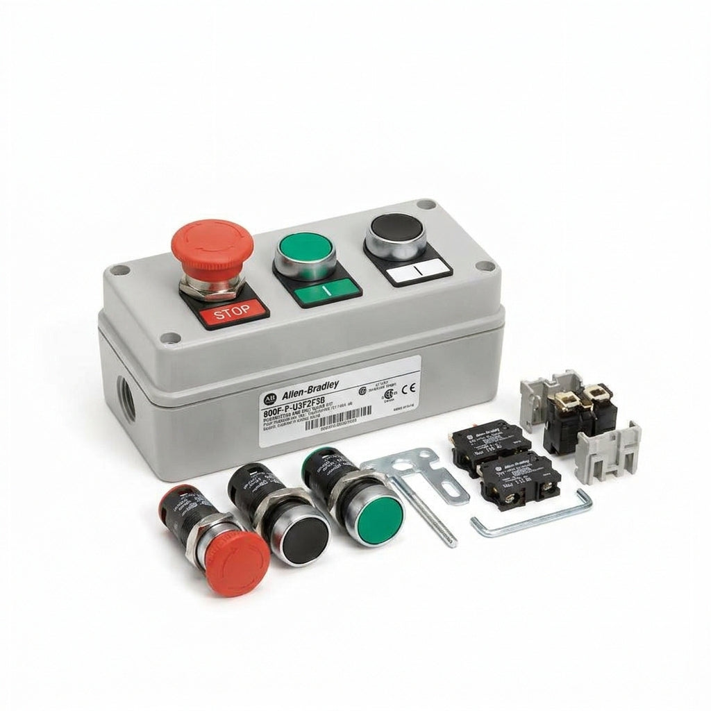 ALLEN-BRADLEY 800F-P-U3F2F3B BOTONES PULSADORES BOTONERAS Y ACCESORIOS