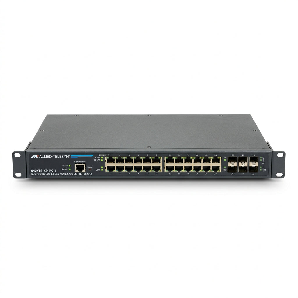 ALLIED-TELESYN 9424TS-XP-PC-1 EQUIPO DATACOM (REDES Y CABLEADO ESTRUCTURADO)