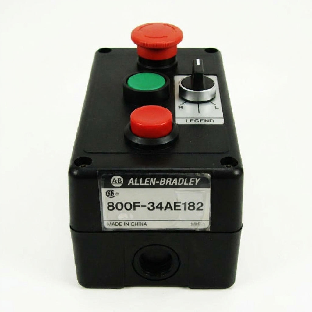 ALLEN-BRADLEY 800F-34AE182 BOTONES PULSADORES BOTONERAS Y ACCESORIOS