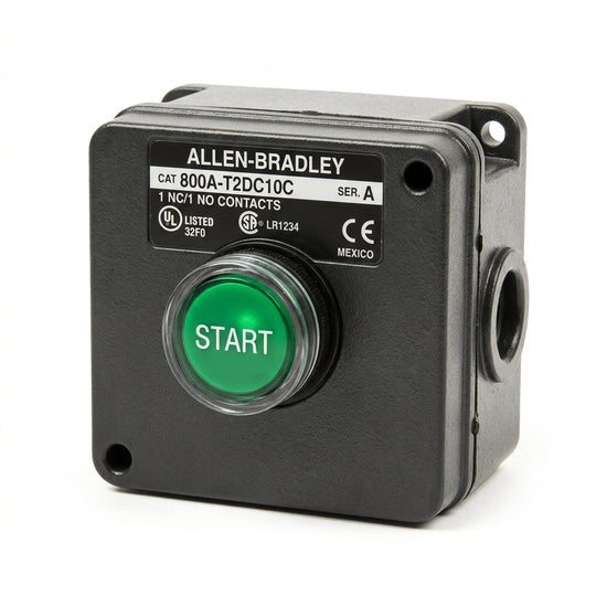 ALLEN-BRADLEY 800A-T2DC10C BOTONES PULSADORES BOTONERAS Y ACCESORIOS
