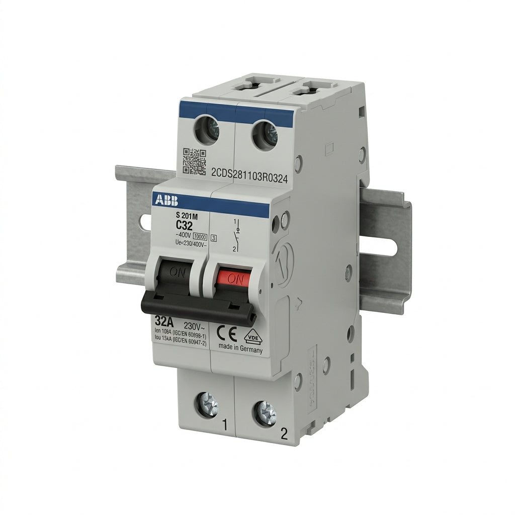 ABB 2CDS281103R0324 INTERRUPTORES TERMOMAGNETICOS MINIATURA RIEL DIN