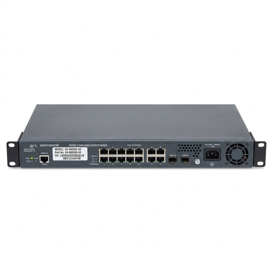 3COM 69-000205-00 EQUIPO DATACOM (REDES Y CABLEADO ESTRUCTURADO)