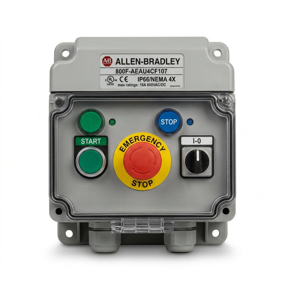 ALLEN-BRADLEY 800F-AEAU4CF107 BOTONES PULSADORES BOTONERAS Y ACCESORIOS