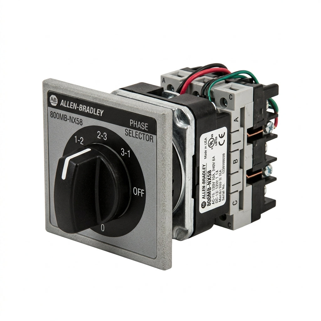 ALLEN-BRADLEY 800MB-NX58 SELECTORES Y CONMUTADORES DE FASE - LEVAS