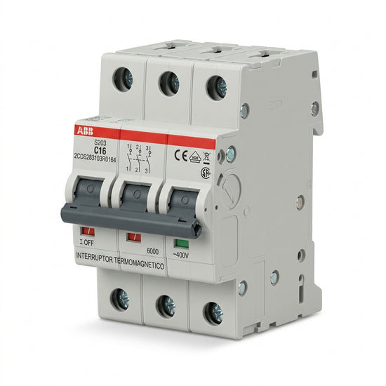 ABB 2CDS283103R0164 INTERRUPTORES TERMOMAGNETICOS MINIATURA RIEL DIN
