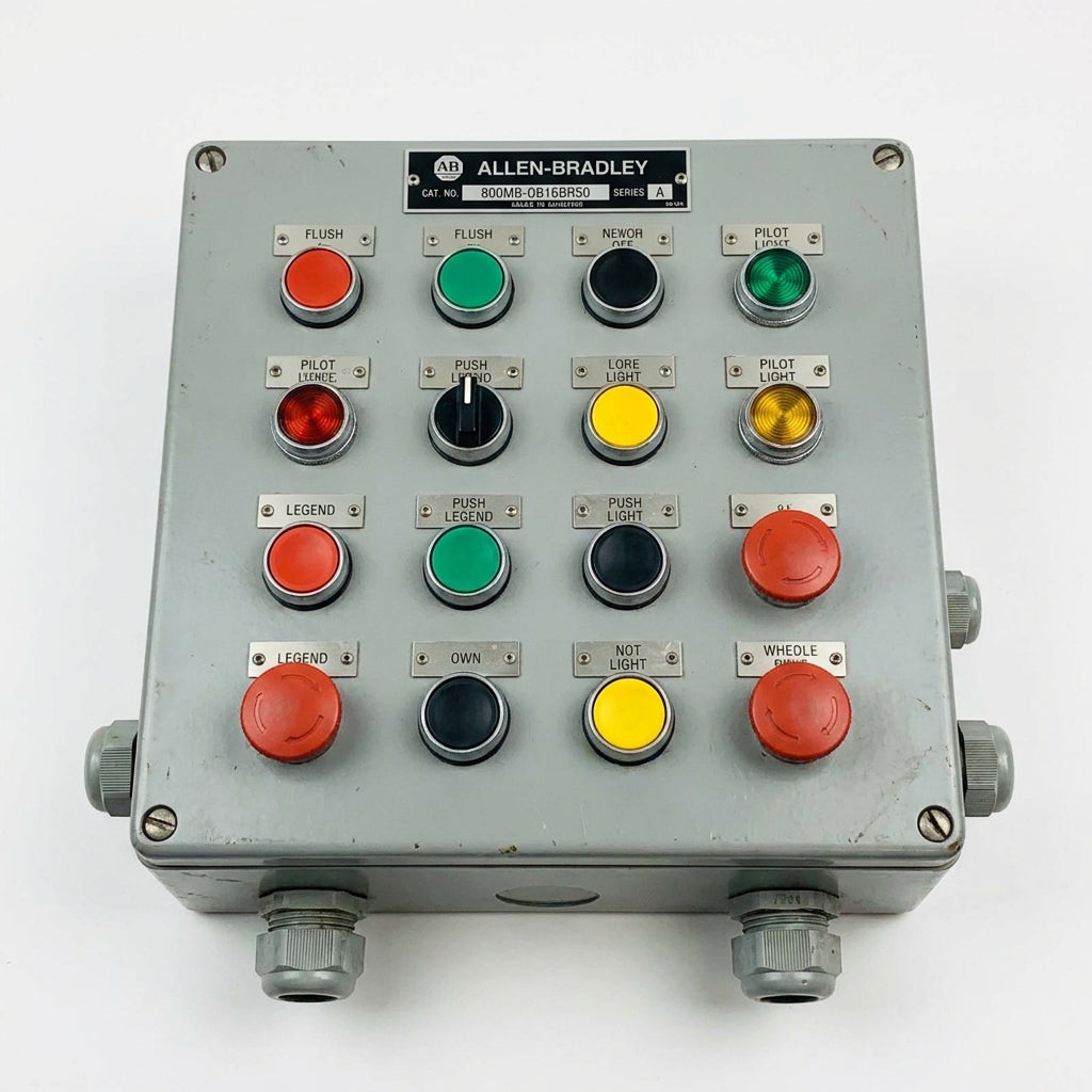 ALLEN-BRADLEY 800MB-DB16BR50 BOTONES PULSADORES BOTONERAS Y ACCESORIOS