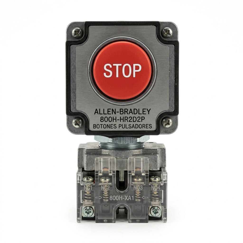 ALLEN-BRADLEY 800H-HR2D2P BOTONES PULSADORES BOTONERAS Y ACCESORIOS
