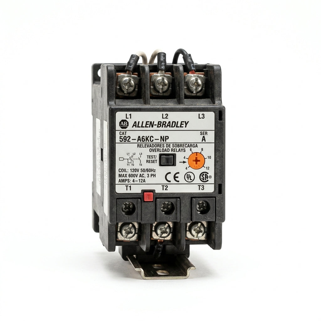 ALLEN-BRADLEY 592-A6KC-NP RELEVADORES DE SOBRECARGA