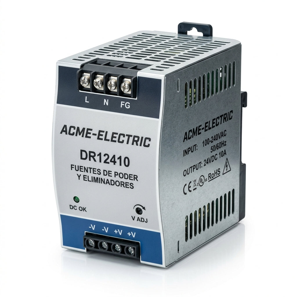 ACME-ELECTRIC DR12410 FUENTES DE PODER Y ELIMINADORES
