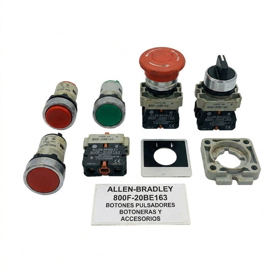 ALLEN-BRADLEY 800F-20BE163 BOTONES PULSADORES BOTONERAS Y ACCESORIOS