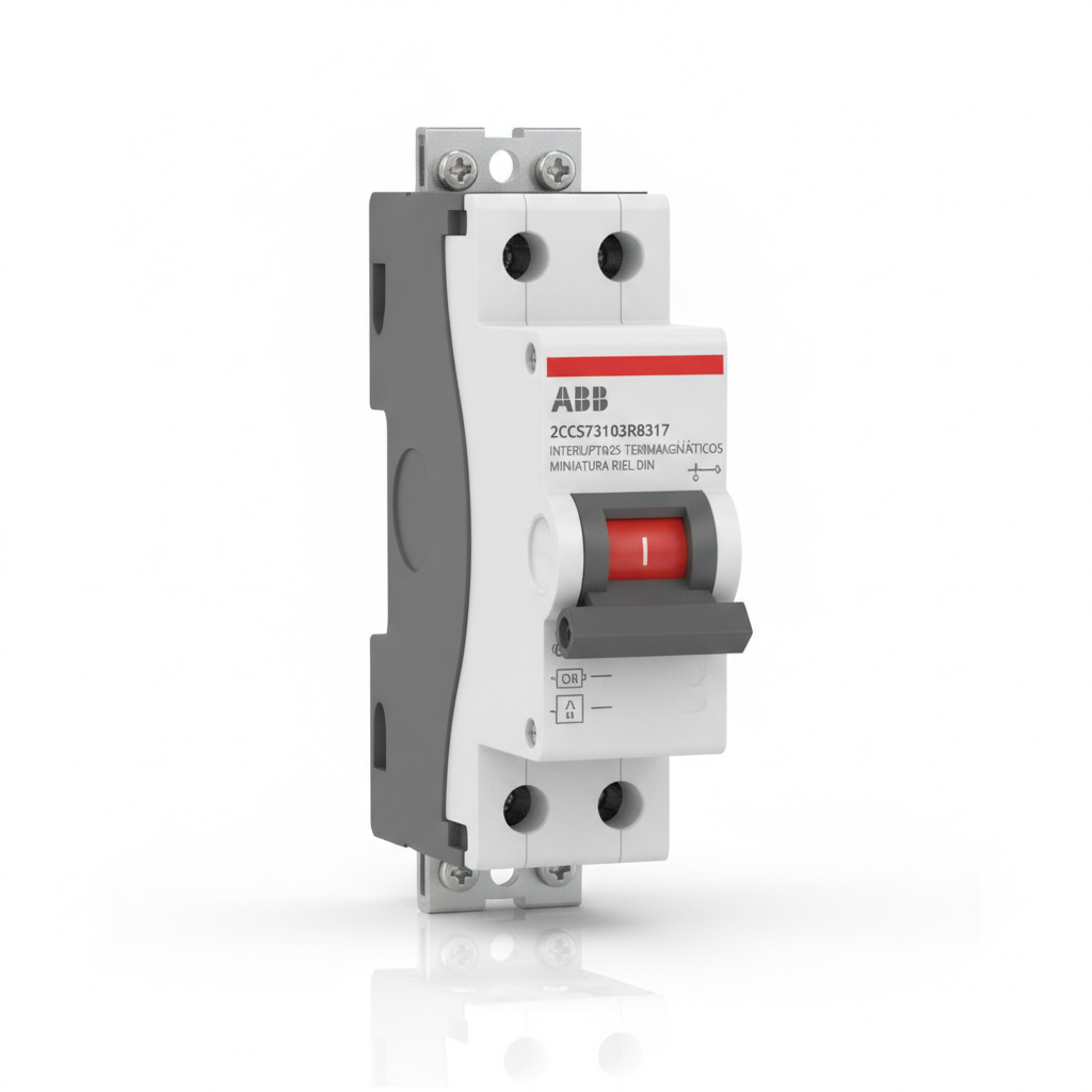 ABB 2CCS573103R8317 INTERRUPTORES TERMOMAGNETICOS MINIATURA RIEL DIN