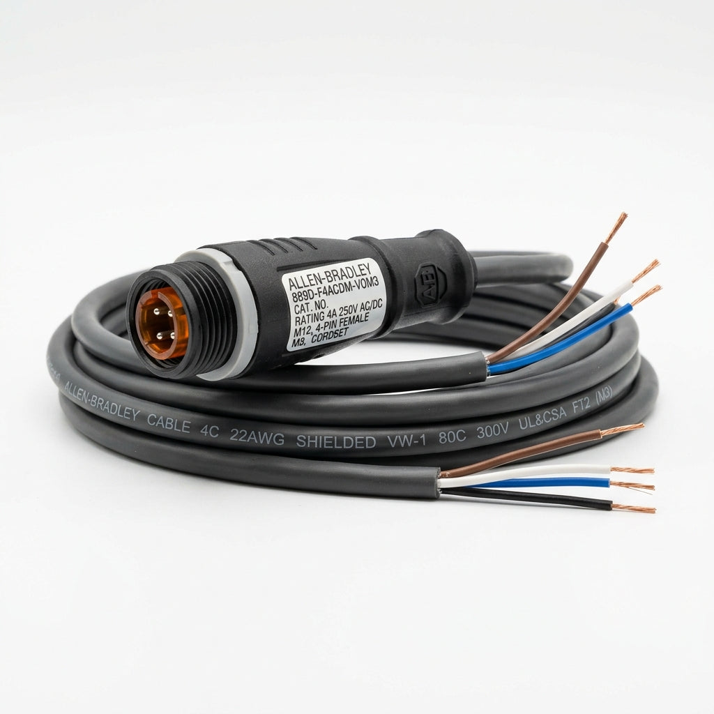 ALLEN-BRADLEY 889D-F4ACDM-VOM3 CONECTORES RAPIDOS Y CABLES PARA SENSOR (CORDSETS)