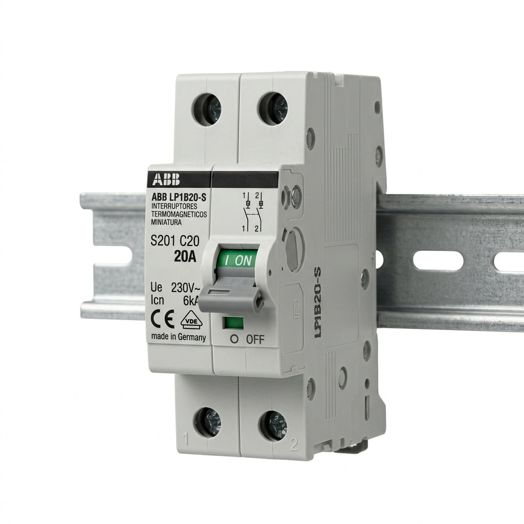 ABB LP1B20-S INTERRUPTORES TERMOMAGNETICOS MINIATURA RIEL DIN