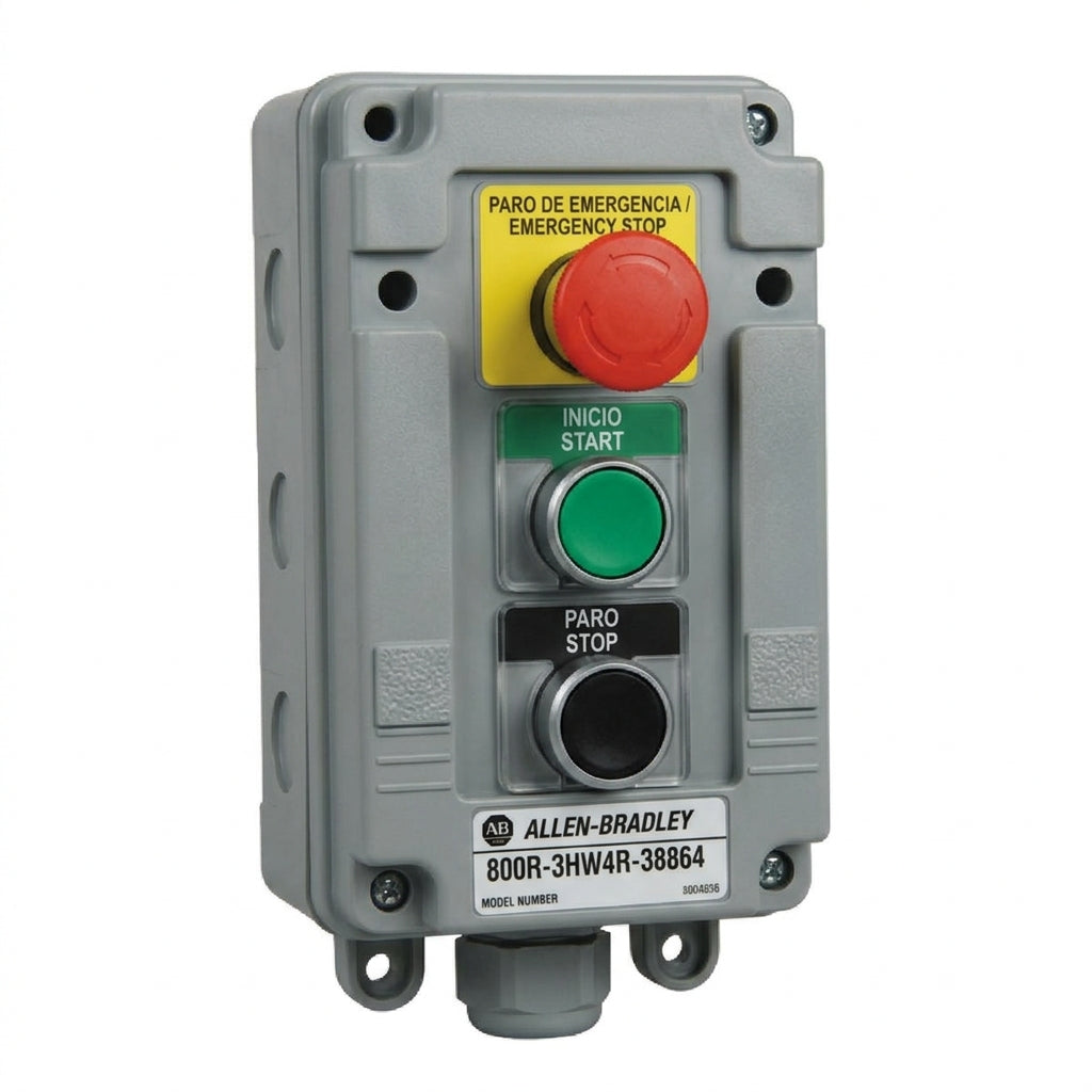 ALLEN-BRADLEY 800R-3HW4R-38864 BOTONES PULSADORES BOTONERAS Y ACCESORIOS