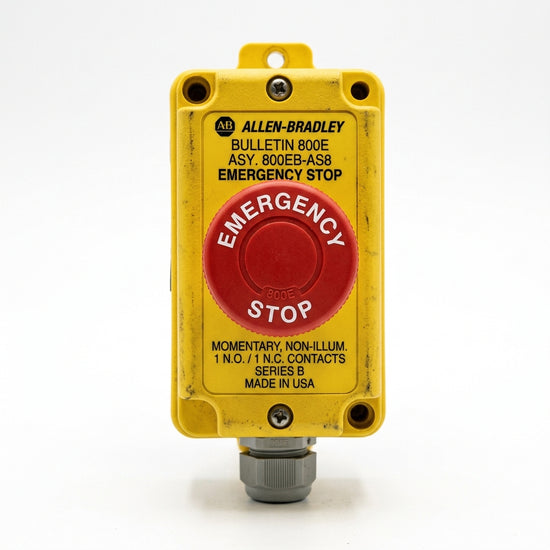 ALLEN-BRADLEY 800EB-AS8 BOTONES PULSADORES BOTONERAS