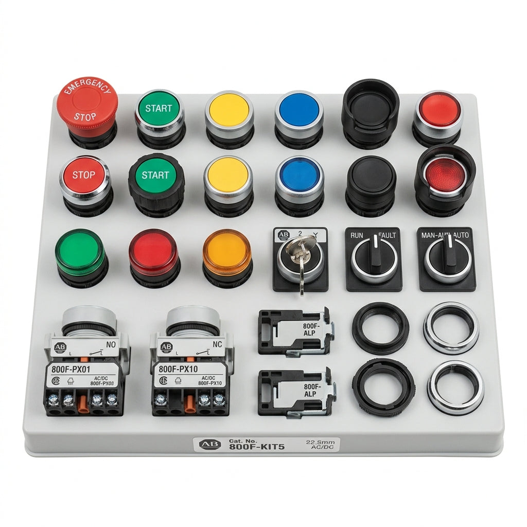 ALLEN-BRADLEY 800F-KIT5 BOTONES PULSADORES BOTONERAS Y ACCESORIOS