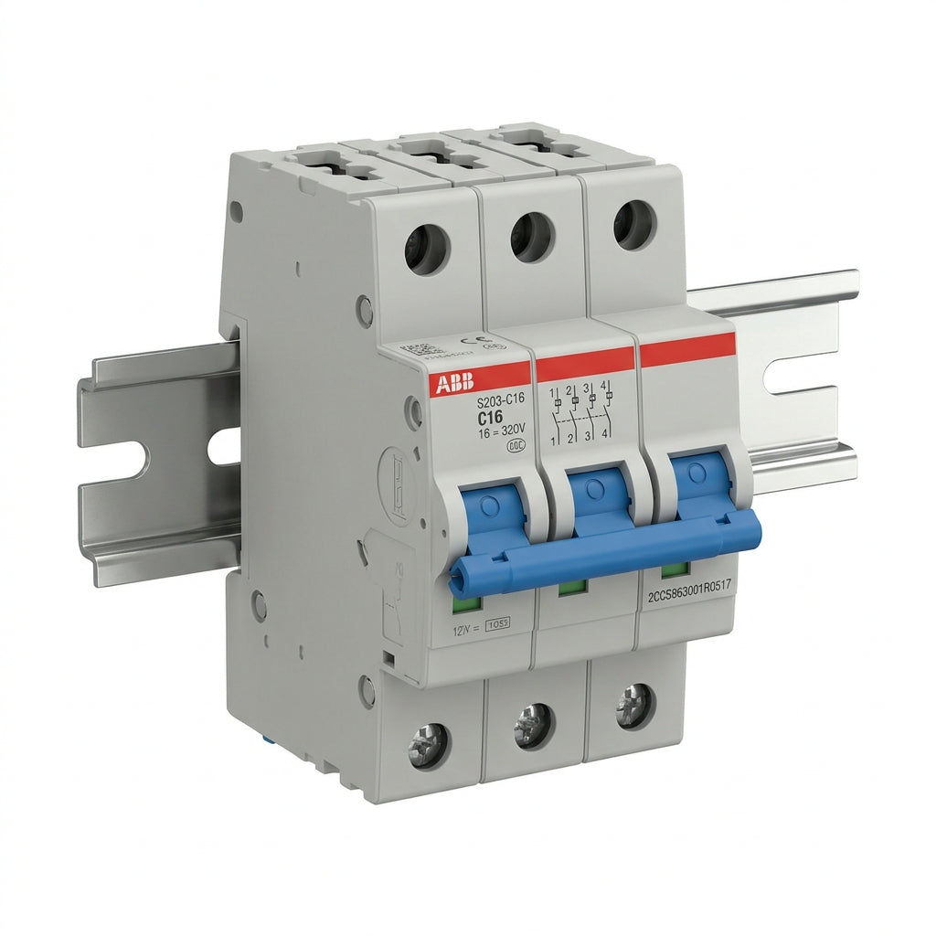 ABB 2CCS863001R0517 INTERRUPTORES TERMOMAGNETICOS MINIATURA RIEL DIN
