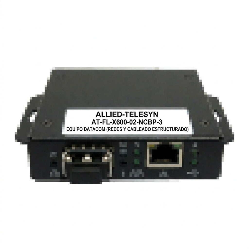 ALLIED-TELESYN AT-FL-X600-02-NCBP-3 EQUIPO DATACOM (REDES Y CABLEADO ESTRUCTURADO)