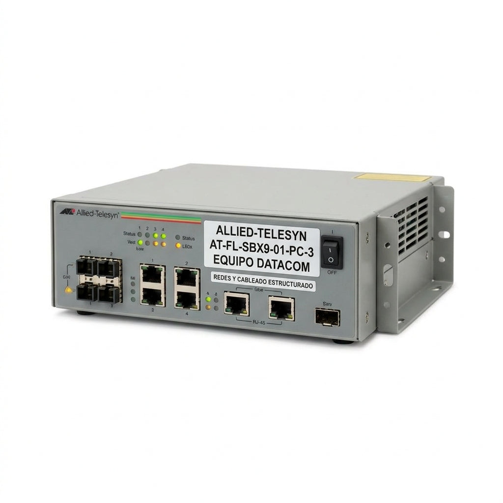 ALLIED-TELESYN AT-FL-SBX9-01-PC-3 EQUIPO DATACOM (REDES Y CABLEADO ESTRUCTURADO)