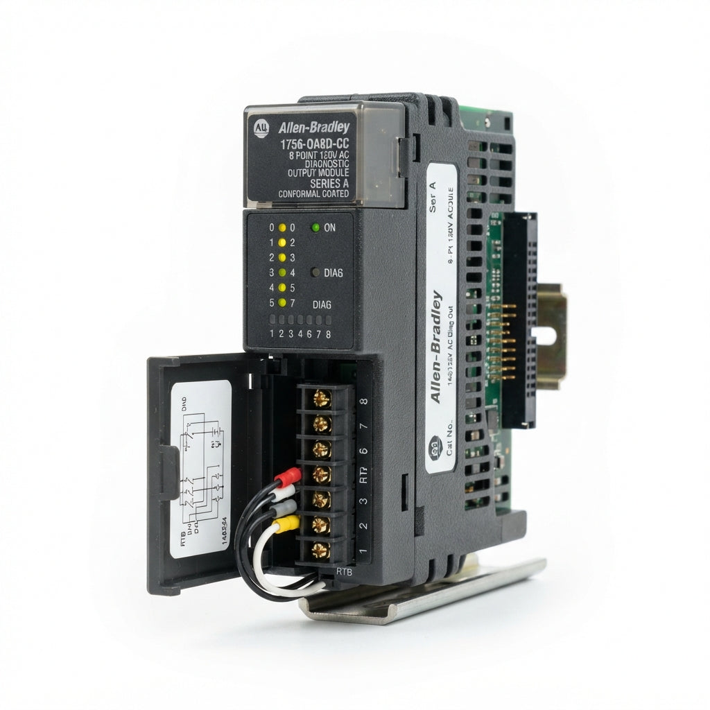 ALLEN-BRADLEY 1756-OA8D-CC PLCS (TARJETAS O MODULOS DE EXPANSION)