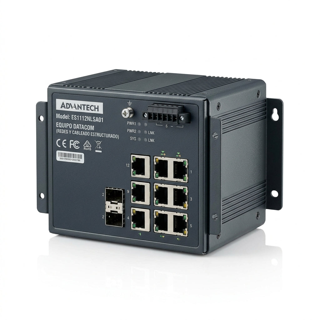 ADVANTECH ES1112NLSA01 EQUIPO DATACOM (REDES Y CABLEADO ESTRUCTURADO)