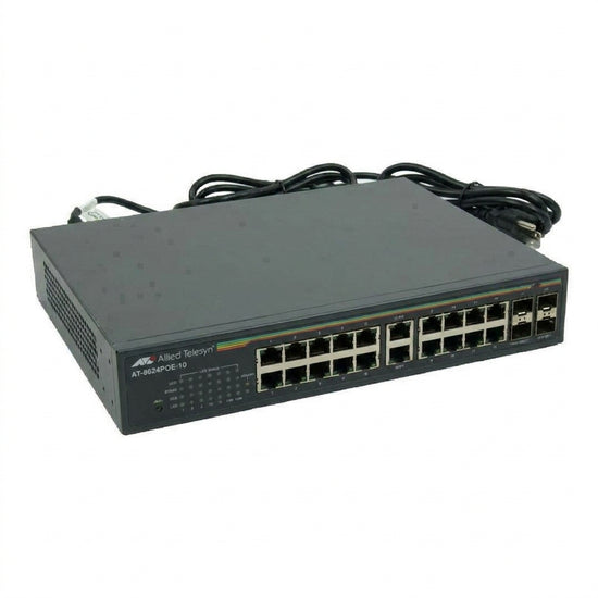 ALLIED-TELESYN AT-8624POE-10 ACCESS POINTS- GATEWAYS-MODEMS-SWITCHES-ROUTERS