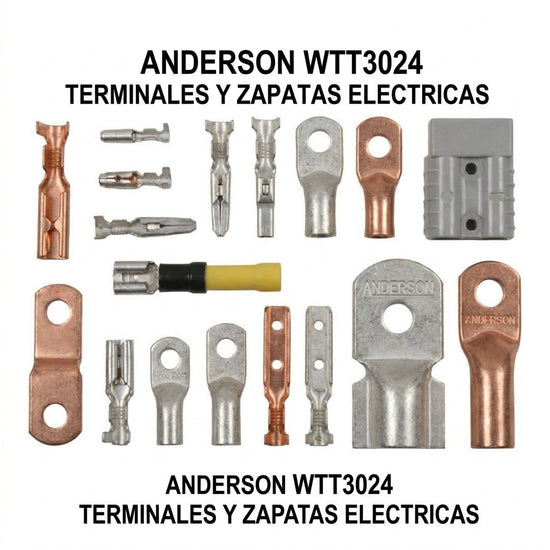 ANDERSON WTT3024 TERMINALES Y ZAPATAS ELECTRICAS
