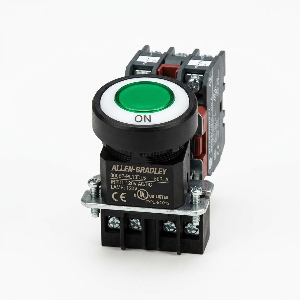 ALLEN-BRADLEY 800EP-PL13DL5 BOTONES PULSADORES BOTONERAS Y ACCESORIOS