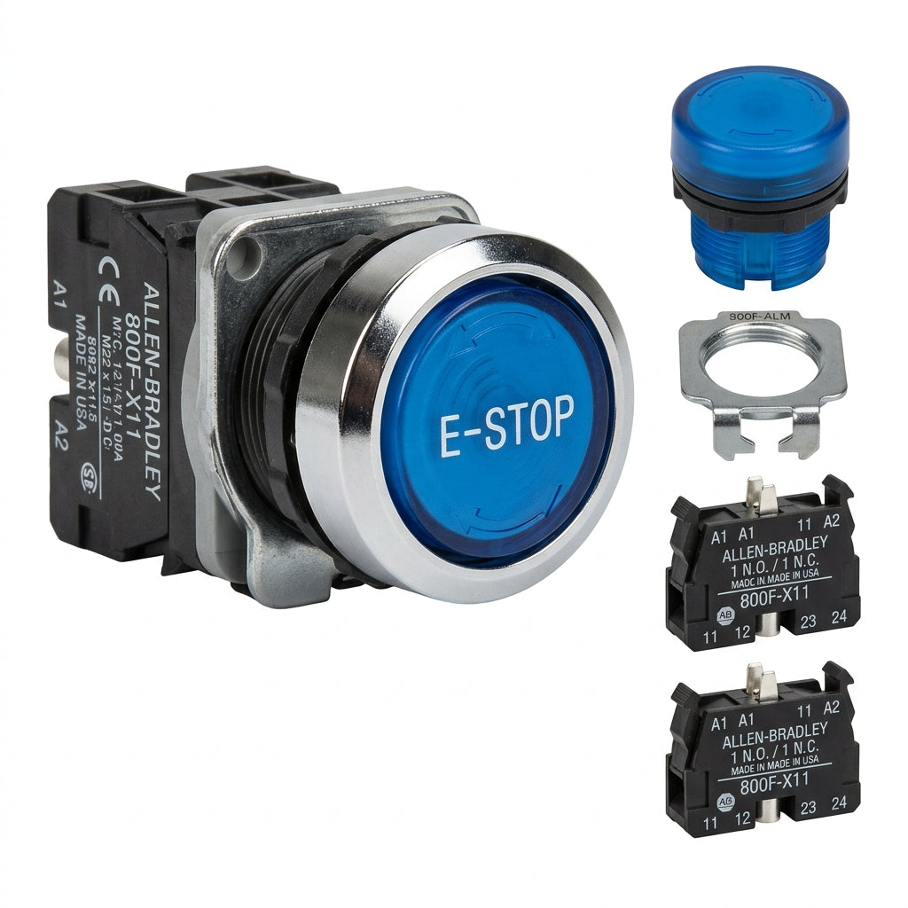 ALLEN-BRADLEY 800F-M-LMM40E3 BOTONES PULSADORES BOTONERAS Y ACCESORIOS