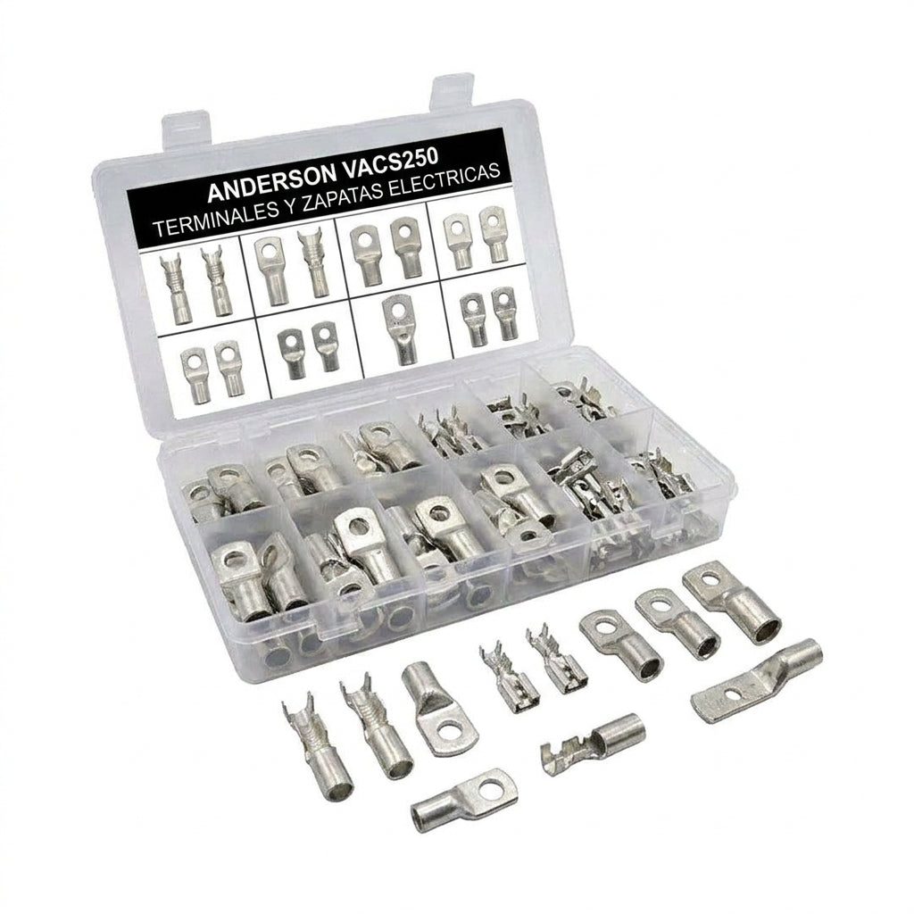 ANDERSON VACS250 TERMINALES Y ZAPATAS ELECTRICAS