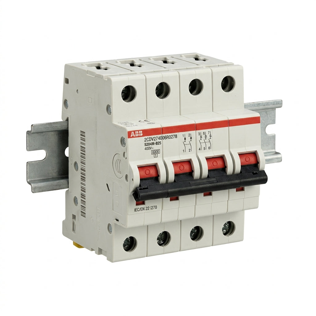 ABB 2CDV274006R0278 INTERRUPTORES TERMOMAGNETICOS MINIATURA RIEL DIN