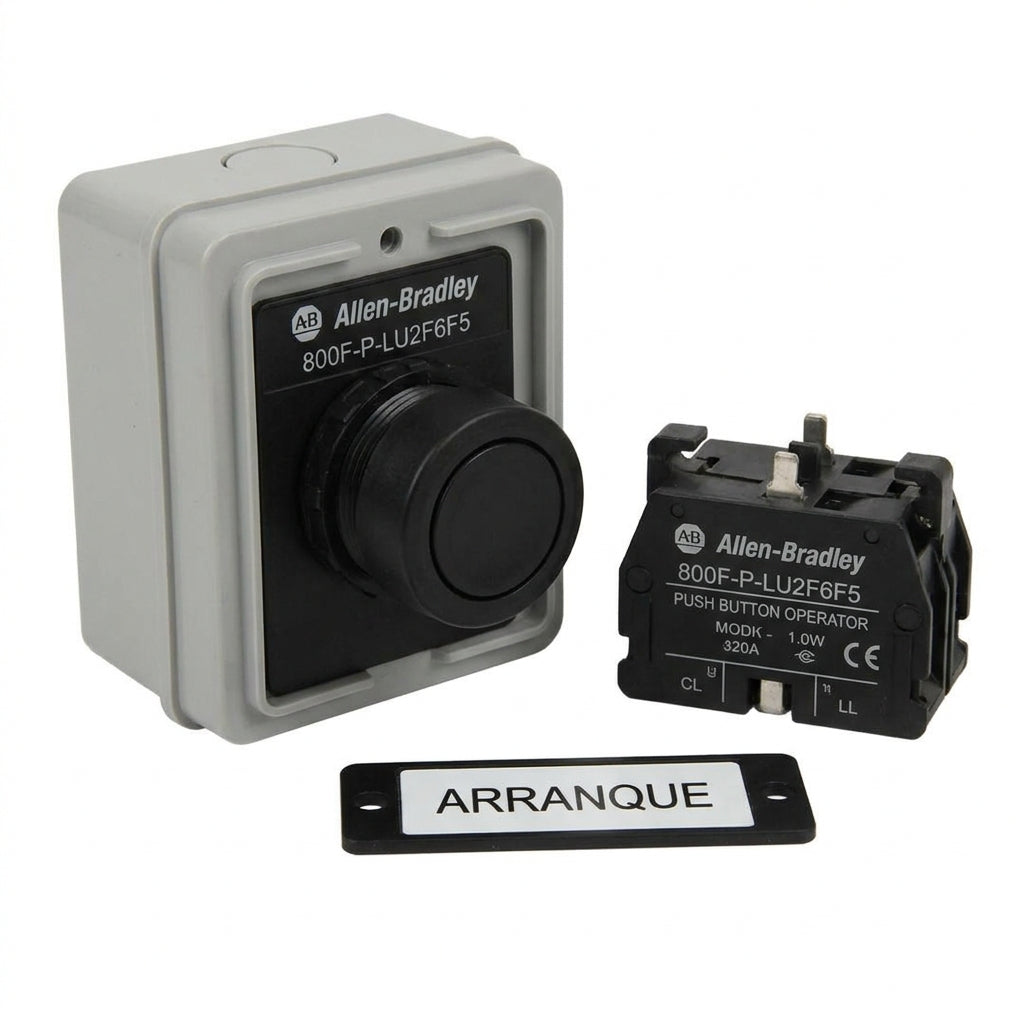 ALLEN-BRADLEY 800F-P-LU2F6F5 BOTONES PULSADORES BOTONERAS Y ACCESORIOS