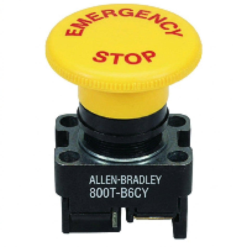 ALLEN-BRADLEY 800T-B6CY BOTONES PULSADORES BOTONERAS Y ACCESORIOS