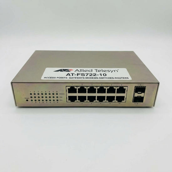 ALLIED-TELESYN AT-FS722-10 ACCESS POINTS- GATEWAYS-MODEMS-SWITCHES-ROUTERS