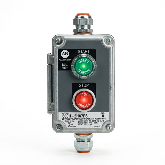 ALLEN-BRADLEY 800H-2HA7PS BOTONES PULSADORES BOTONERAS Y ACCESORIOS