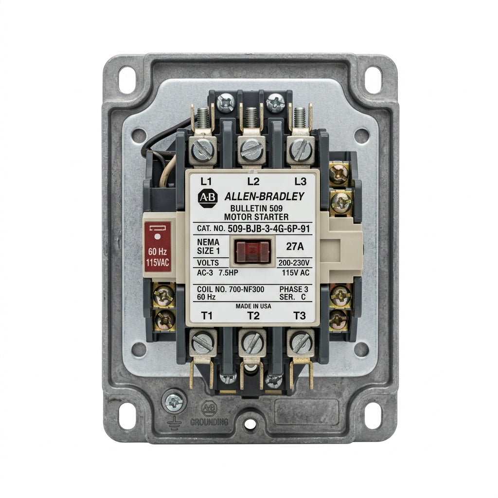 ALLEN-BRADLEY 509-BJB-3-4G-6P-91