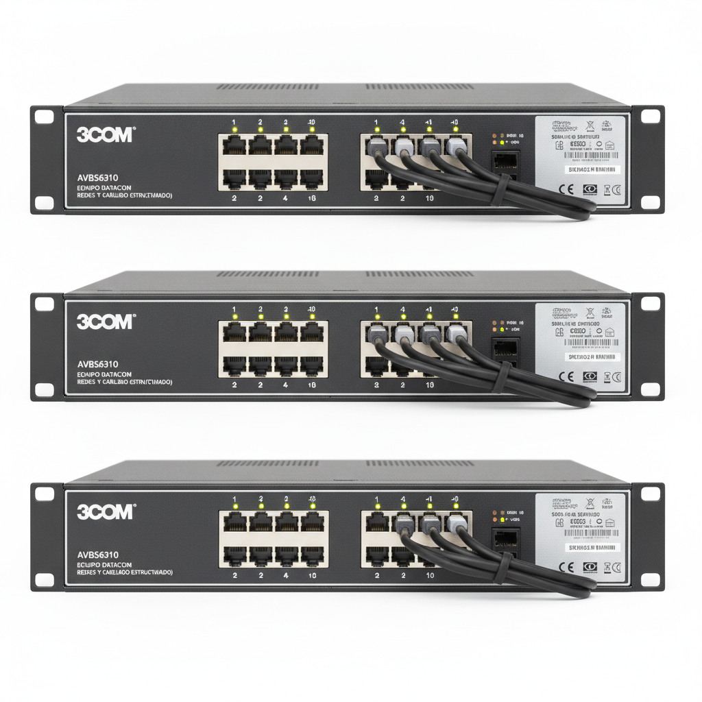 3COM AVBS6310 EQUIPO DATACOM (REDES Y CABLEADO ESTRUCTURADO)