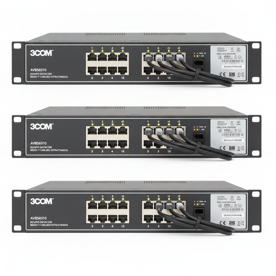 3COM AVBS6310 EQUIPO DATACOM (REDES Y CABLEADO ESTRUCTURADO)