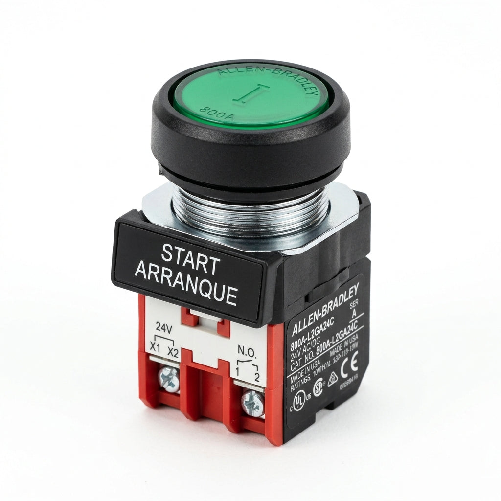 ALLEN-BRADLEY 800A-L2GA24C BOTONES PULSADORES BOTONERAS Y ACCESORIOS
