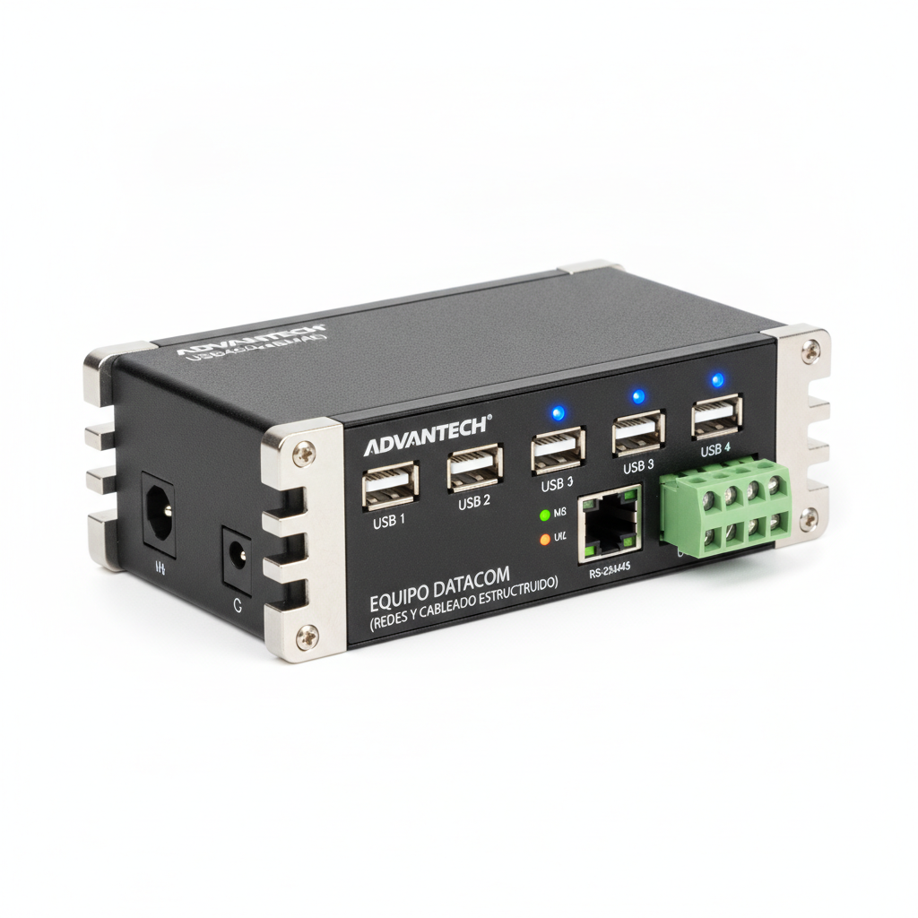 ADVANTECH USB4604BMAE EQUIPO DATACOM (REDES Y CABLEADO ESTRUCTURADO)