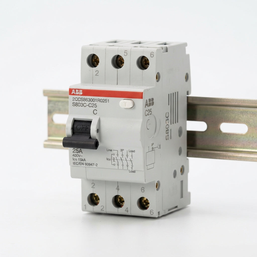 ABB 2CCS863001R0251 INTERRUPTORES TERMOMAGNETICOS MINIATURA RIEL DIN