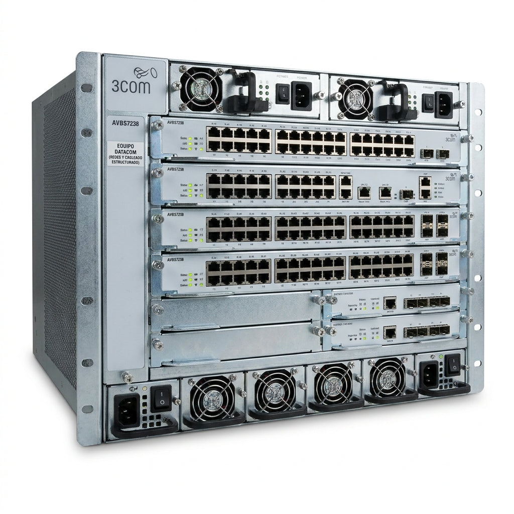 3COM AVBS7238 EQUIPO DATACOM (REDES Y CABLEADO ESTRUCTURADO)