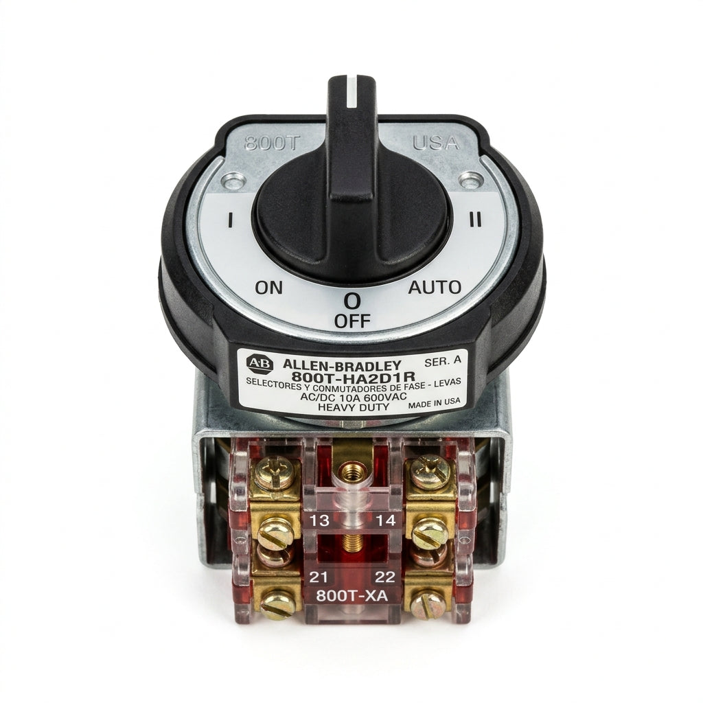 ALLEN-BRADLEY 800T-HA2D1R SELECTORES Y CONMUTADORES DE FASE - LEVAS