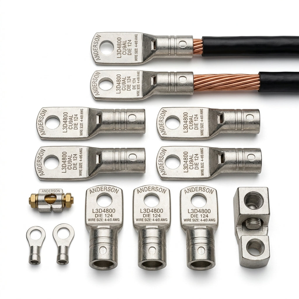 ANDERSON L3D4800 TERMINALES Y ZAPATAS ELECTRICAS