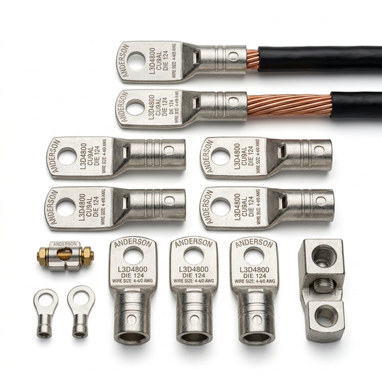 ANDERSON L3D4800 TERMINALES Y ZAPATAS ELECTRICAS